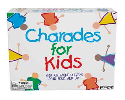 Pressman Toys: Charades For Kids-New in Box 300912