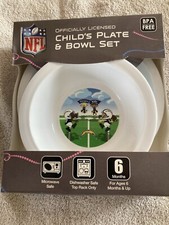 Los Angeles Chargers Child Plate/bowl Set