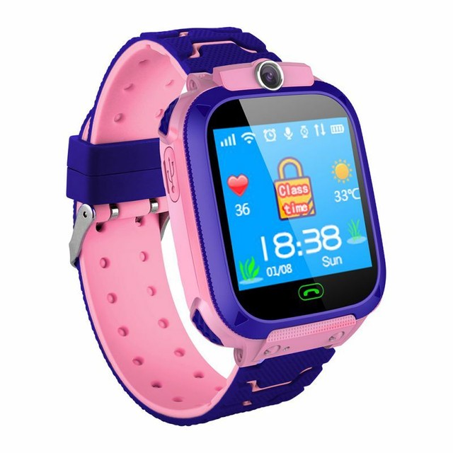 kids smart watch pink