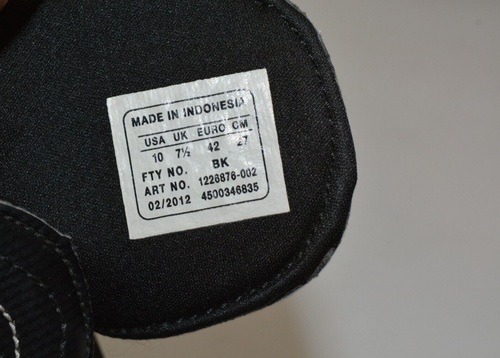 UNDER ARMOUR BLACK ADJUSTABLE MASSAGE INSOLES SLIDE SANDALS WOMEN SZ 10 *GUC* - Picture 8 of 8