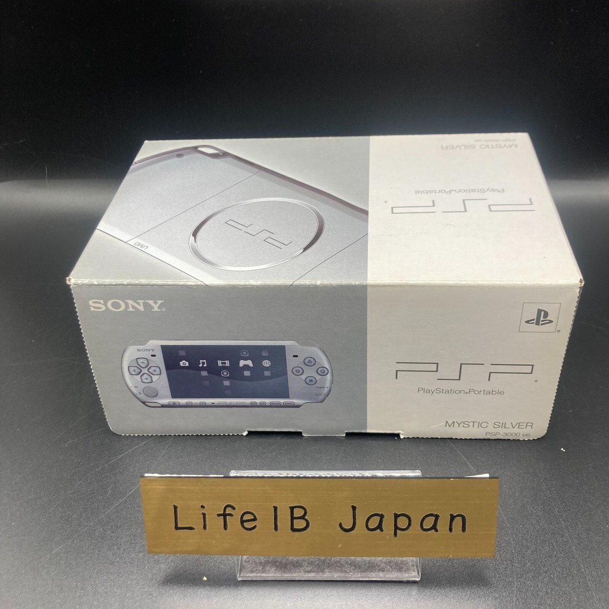 Sony PSP-3000 Portable Mystic Silver Handheld System for sale