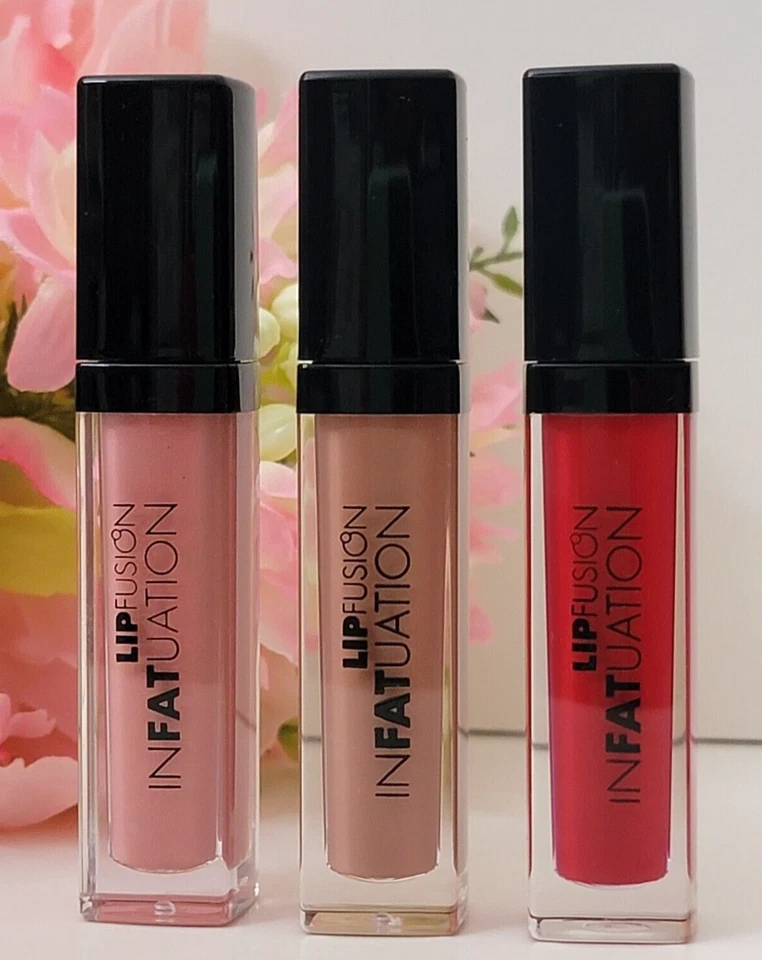 FUSION BEAUTY LIP FUSION INFATUATION LIQUID SHINE 0.19 fl oz PICK YOUR SHADE - Image 2 of 3