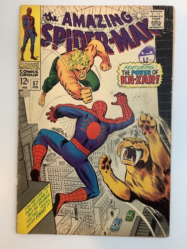 Amazing Spider-Man #57 (1968) Stan Lee / John Romita (Good) - Picture 1 of 2