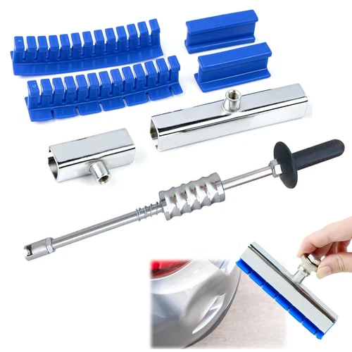 1x Gleithammer-Set Dellenreparatur-Set Ausbeulwerkzeug Dellenwerkzeug 7-teilig - Bild 1 von 12