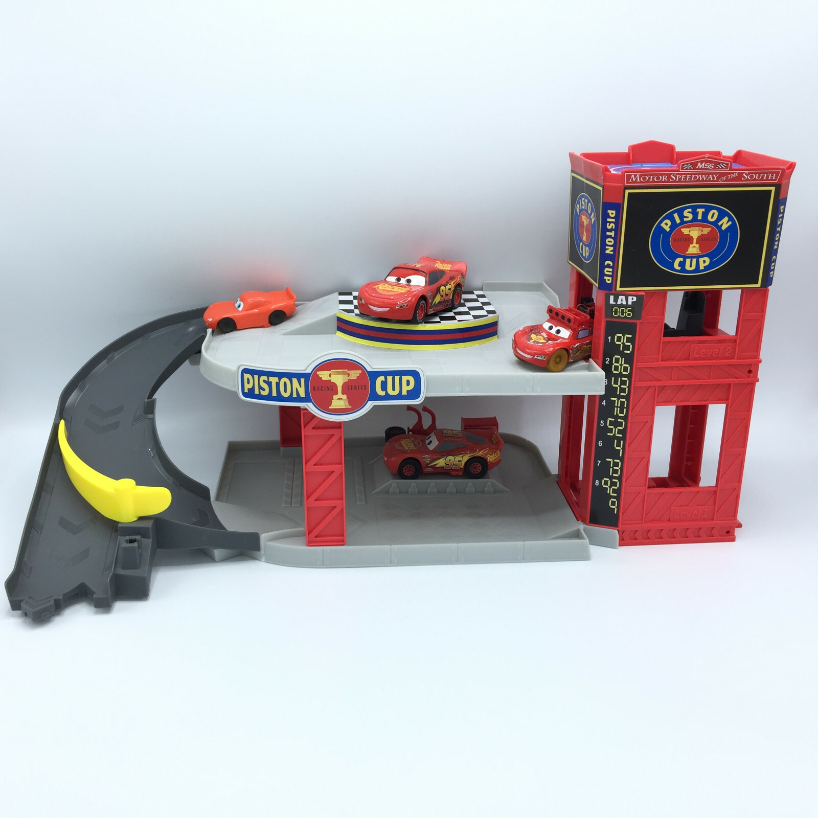 disney pixar cars piston cup garage redeco vehicle