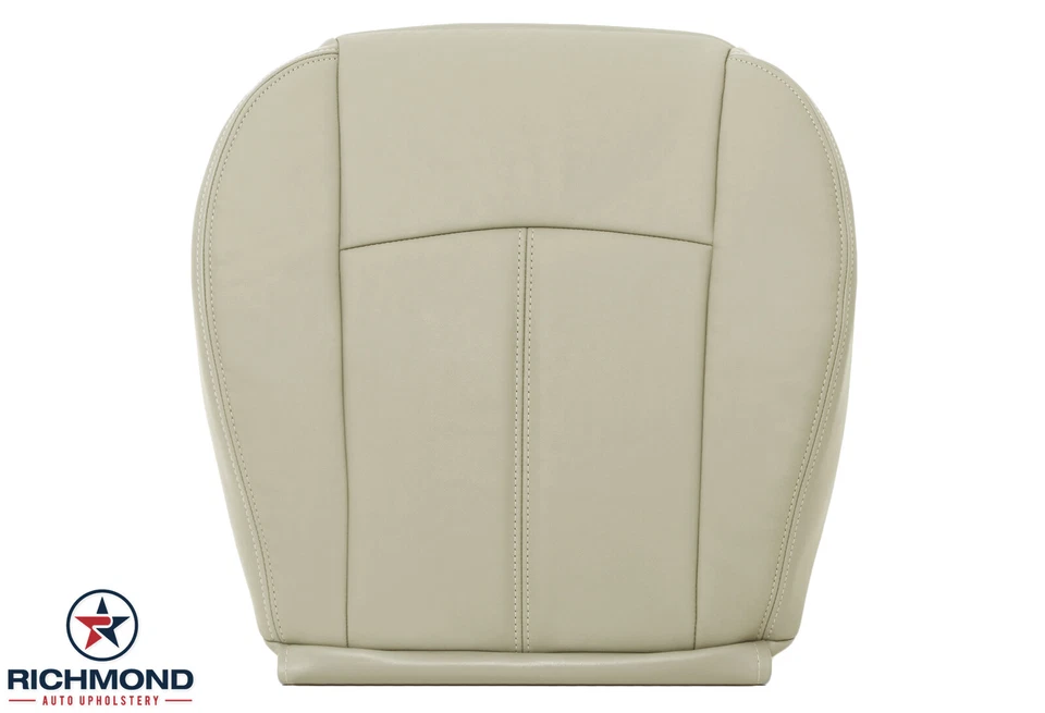 For 2007-2010 Chrysler Sebring Limited -Driver Bottom Leather Seat Cover Tan - Image 2 of 4