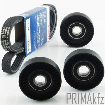 BOSCH Keilrippenriemen + Rollensatz für Mercedes A Klasse W168 Vaneo 414