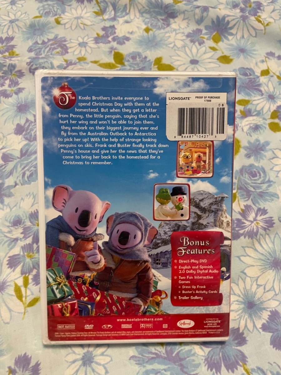 DVD The Koala Brothers Outback Christmas BRAND NEW Playhouse