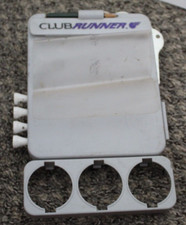 Club Runner Golf Cart Tee Ball Score Card Divot Repair Tool Holder