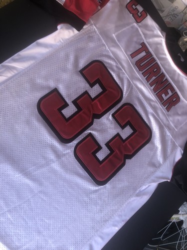 100% Reebok Authentic Atlanta Falcons Michael Turner #33 Stitched Jersey SZ 52 - Picture 6 of 12