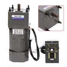 AC 220V 90W 1-Phase Getriebemotor Reduzieren Motor Asynchronmotor regelbar Speed