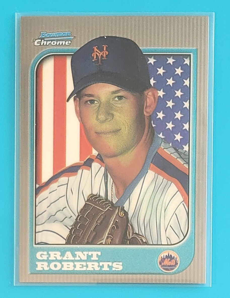 1997 Bowman Chrome International #207 Grant Roberts New York Mets