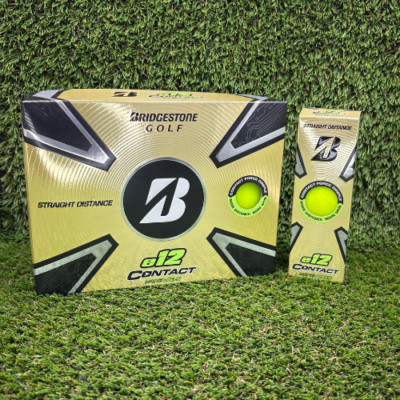 Bridgestone e12 CONTACT Matte Green 2023 Golf Balls - Brand New in Box