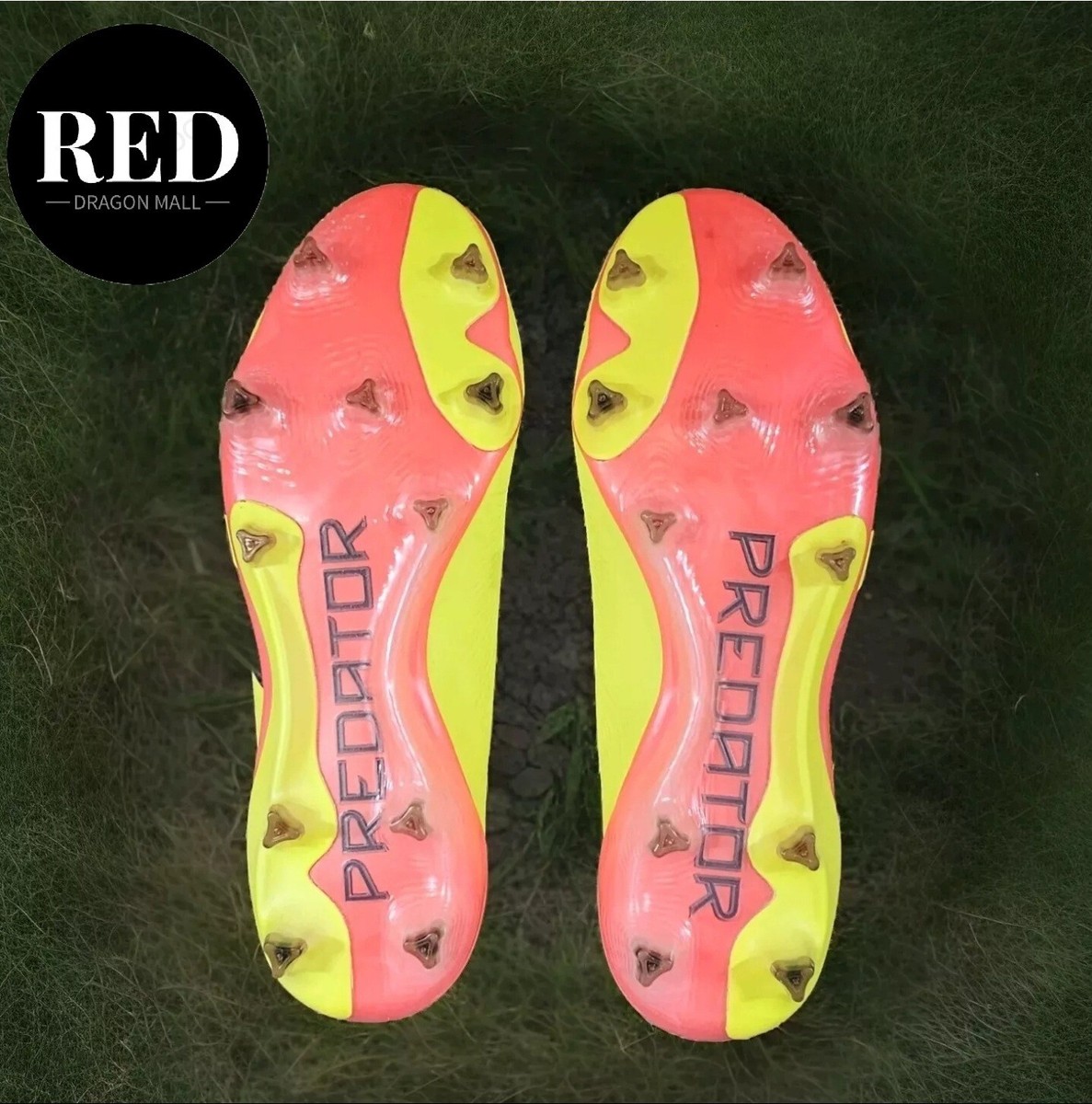 Adidas Predator 24 Elite Laceless FG Yellow Soccer Cleats  display picture 1