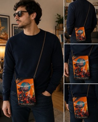 David Jeffery Pan Am Crossbody Bag Collectible