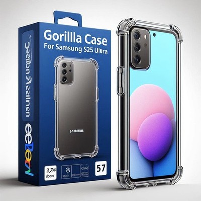Premium Hülle für Samsung Galaxy S25 ULTRA S24 S23/S22 Bumper Stoßfest Cover