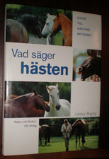 VAD SAGER HASTEN "WHAT IS THE HORSE" GUIDE TILL HASTENS BETEEDE IN SWEDISH