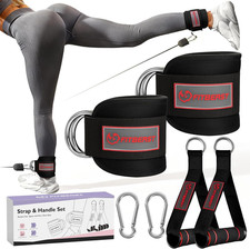 Ankle Straps for Cable Machines Women, Ankle Strap Set - Glute Kickback Ankle St