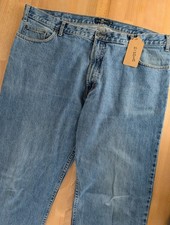 Marks & Spencer Blue Harbour blue wide leg jeans. Mens 42W 35L. DN3212