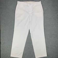 Red Kap Pants Mens 36x34 White Workwear Utility Professional Paninter
