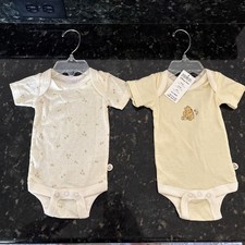 Vintage Classic Pooh Set One-Piece 0-3 Mos. X2. Retail 29