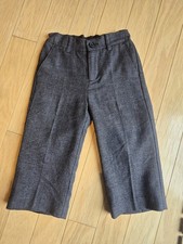Janie and Jack Boys Plaid Dress Pants 18 24 Months Gray Wool Blend Classic