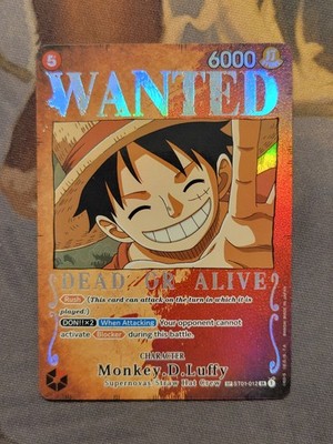 1x Monkey.D.Luffy (Wanted Poster) [ST01-012] Pillars of Strength One Piece VLP