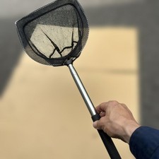 Frabill Aluminum Landing Net 24in (60cm) Fishing Landing Tool, Lightweight