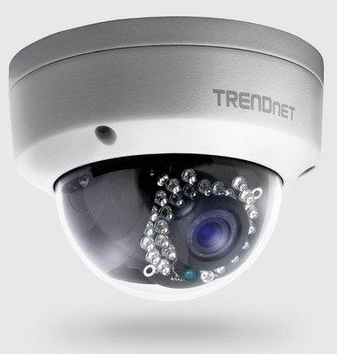 Trendnet Indoor / Outdoor 1.3 MP HD PoE Dome IR Netzwerkkamera