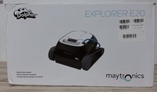 Dolphin Explorer E20 Robotic Pool Cleaner Bla...
