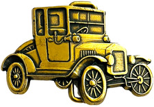 Auto Belt Buckle Classic Car Belt Buckle - Gold Colored
