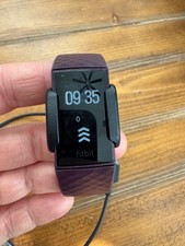 Fitbit Charge 4 Fitness Activity Tracker Smart Watch and Charger - Rosewood