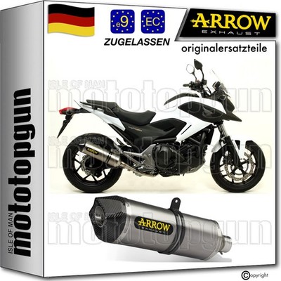 ARROW AUSPUFF OP RACE-TECH ALUMINIUM C HONDA NC 750 X 2014 14 2015 15 2016 16