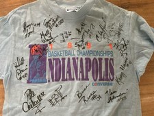 1991 NCAA Final Four North Carolina T Shirt- Signed!!!