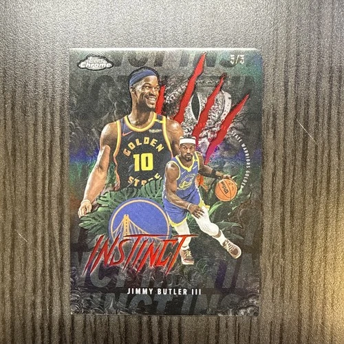 2025 Topps Chrome Jimmy Butler III Refractors Red (RAW)