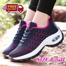 Women's Casual Sneakers Sports Athletic Running Shoes Breathable Tennis Fitness