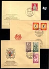 // GERMANY 1955 - 3 FDC