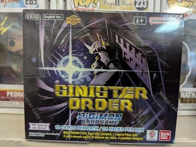 Digimon Sinister Order EX-10 Extra Booster Box | eBay Digimon Sinister Order EX-10 Extra Booster Box | eBay