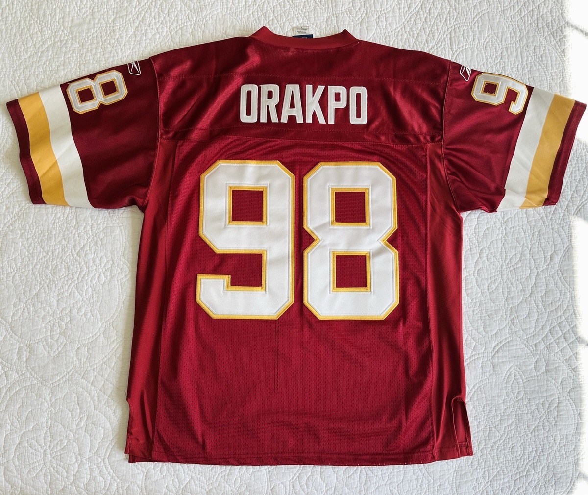 Reebok NFL Washington Redskins Jersey Mens 48 Brian Orakpo #98