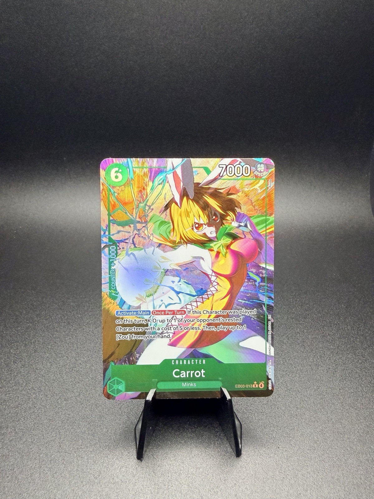 One Piece - Carrot EB03-013 (R) Alt Art Heroines Edition English NM/M