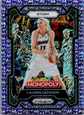 Lauren Jackson Panini Prizm Monopoly WNBA Purple Millionaire Shimmer #42/50 12