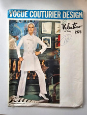 Vogue Couturier Design Valentino of Italy 2176 Size 10 FF & Uncut