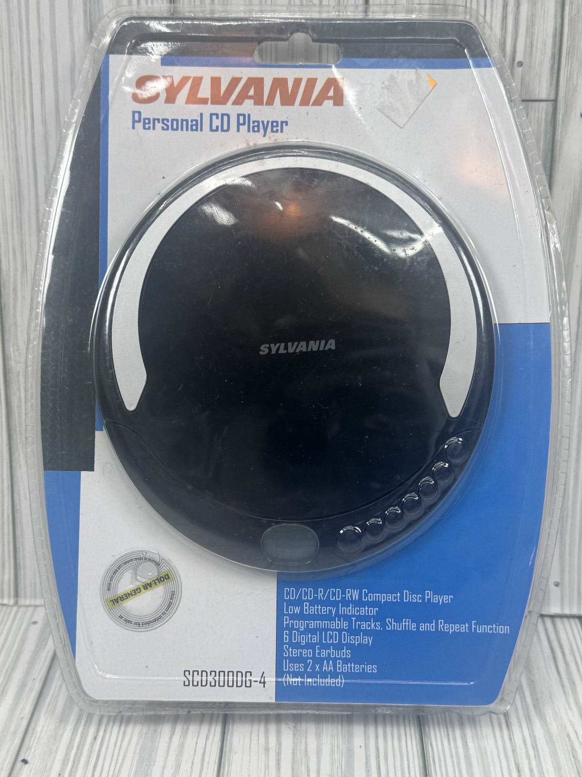 New Sealed Black With Earbuds New Scd300dg-4