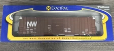 ExactRail Platinum HO EP-80411-1 Berwick 7327 Box Car Norfolk & Western NW NIB