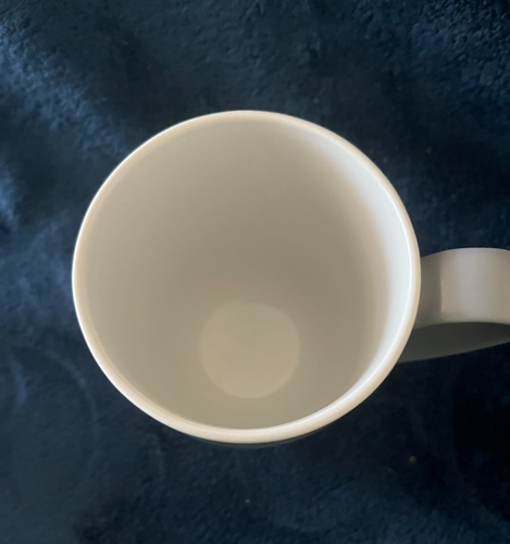 Nambe POP Slate Grey Stoneware Creamer & Sugar Bowl & Coffee Tea Mugs, Set of 4 - Picture 5 of 6
