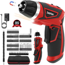 Cordless Electric Screwdriver Set, 8V 10Nm Rechargeable Power Electric Drill, B