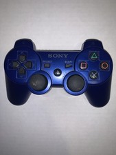 Sony PS3 DualShock 3 Wireless Controller Azurite Blue OEM Original Tested