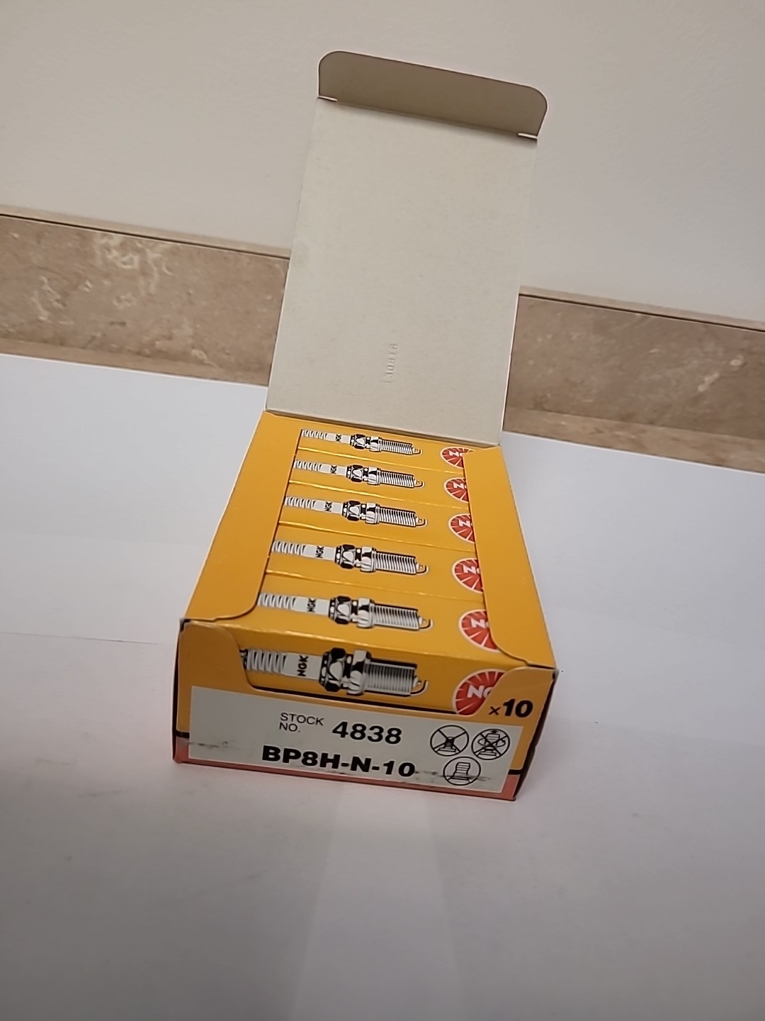 NGK 4838 Spark Plug Set Of 10