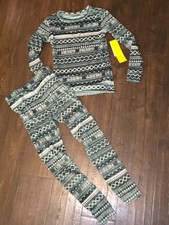 Cat Jack Kids Christmas 2 Piece Super Soft Fleece Pajama Set Girls Boys Sz 10