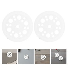 120 Pcs Six-hole Insulation Washers Plaster Fixing Foam Board Support